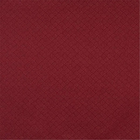 Designer Fabrics 54 in. Wide Burgundy Red- Geometric Heavy Duty Crypton Commercial Grade Upholstery Fabric F768